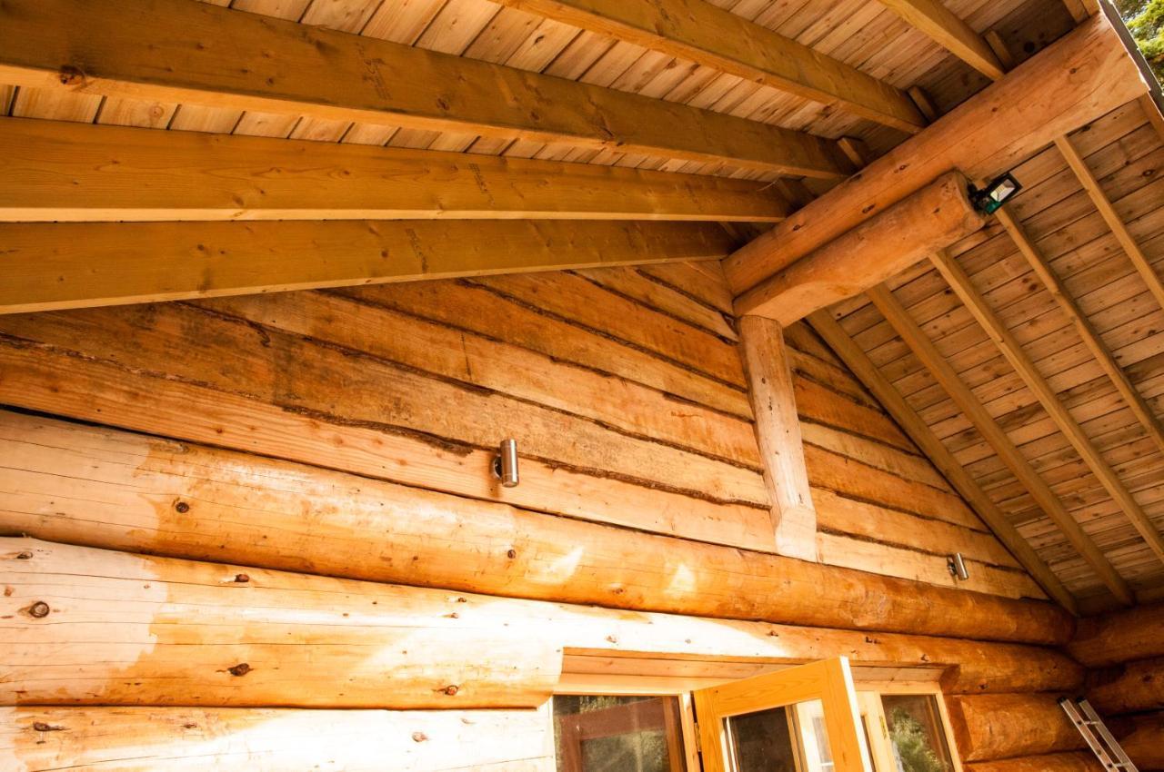 Ewes Water Log Cabins Langholm Exterior foto