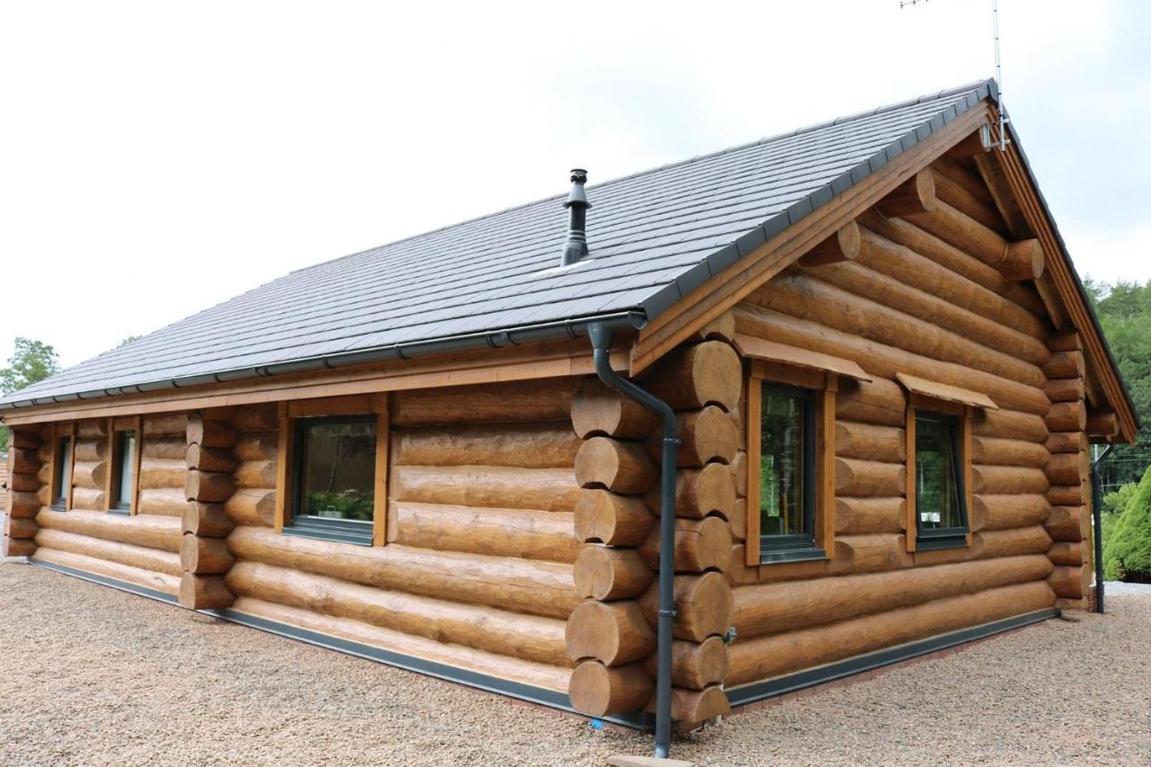 Ewes Water Log Cabins Langholm Exterior foto